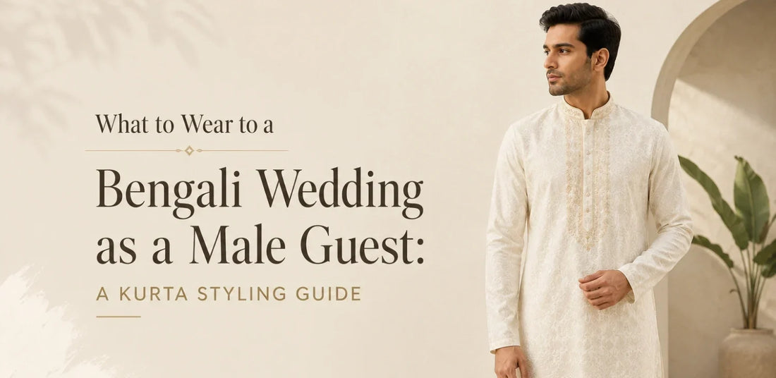 What to Wear to a Bengali Wedding as a Male Guest: A Kurta Styling Guide