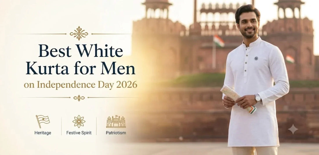 Best White Kurta for Men to Wear on Independence Day 2026