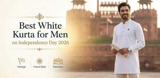 Best White Kurta for Men to Wear on Independence Day 2026