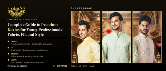 Complete Guide to Premium Kurtas for Young Professionals: Fabric, Fit, and Style
