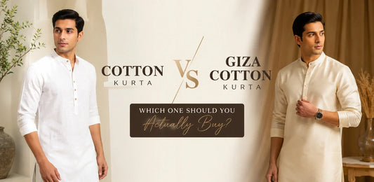 Cotton vs Giza Cotton Kurta for Men: Which One Should You Actually Buy?