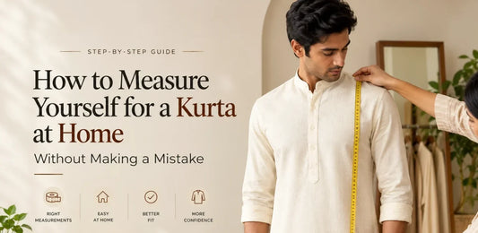 How to Measure Yourself for a Kurta at Home Without Making a Mistake