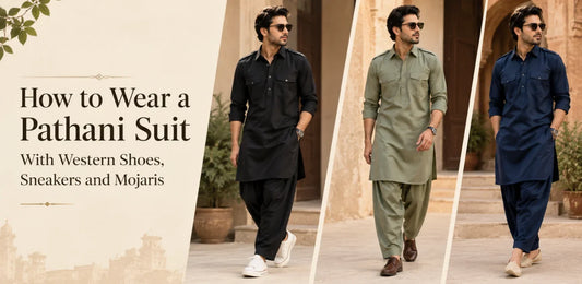 How to Wear a Pathani Suit With Western Shoes, Sneakers and Mojaris