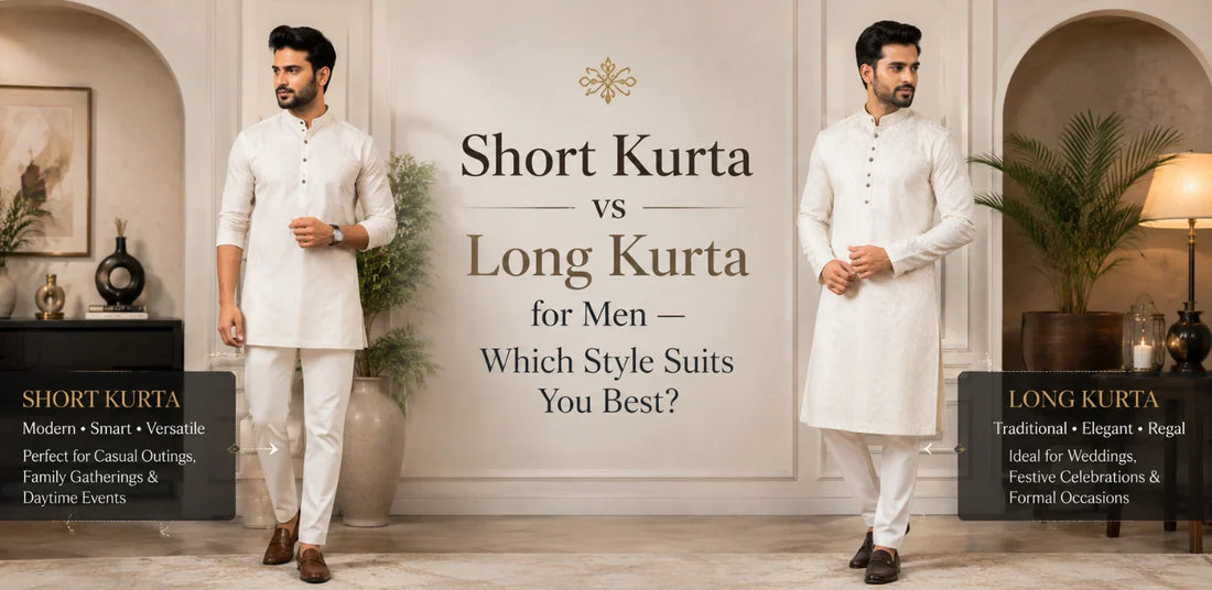 Short Kurta vs Long Kurta for Men — Which Style Suits You Best?
