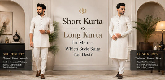 Short Kurta vs Long Kurta for Men — Which Style Suits You Best?