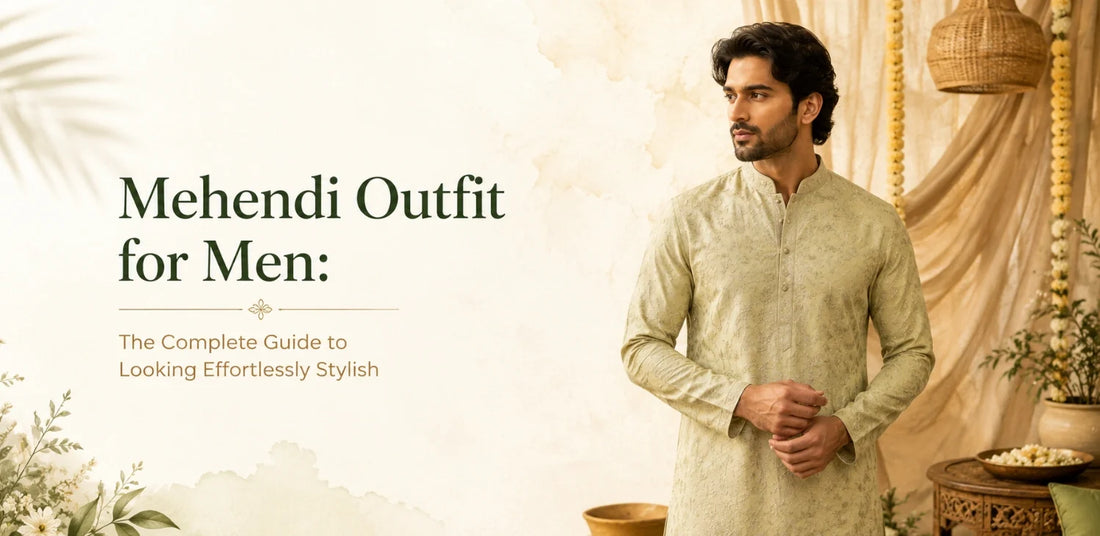 Mehendi Outfit for Men: The Complete Guide to Looking Effortlessly Stylish