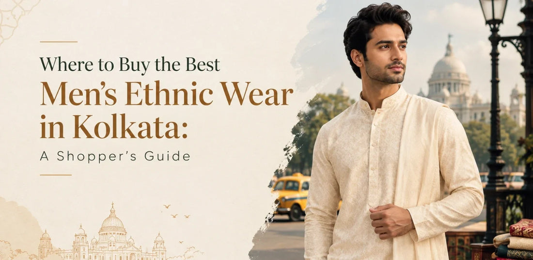 Where to Buy the Best Men's Ethnic Wear in Kolkata: A Shopper's Guide