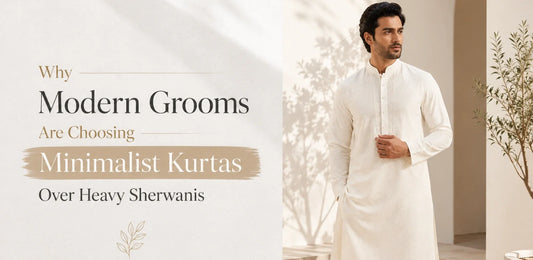 Why Modern Grooms Are Choosing Minimalist Kurtas Over Heavy Sherwanis