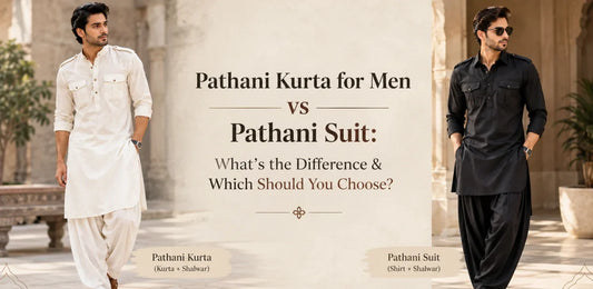 Pathani Kurta for Men vs Pathani Suit: What's the Difference & Which Should You Choose?
