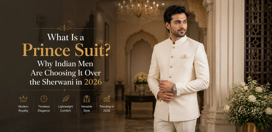What Is a Prince Suit? Why Indian Men Are Choosing It Over the Sherwani in 2026