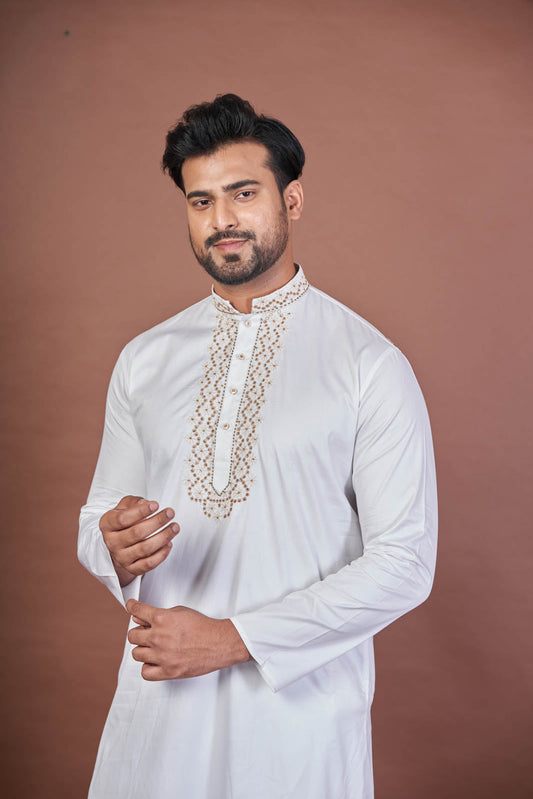 Cotton vs. Silk Kurtas: Which is Better for Office Wear?