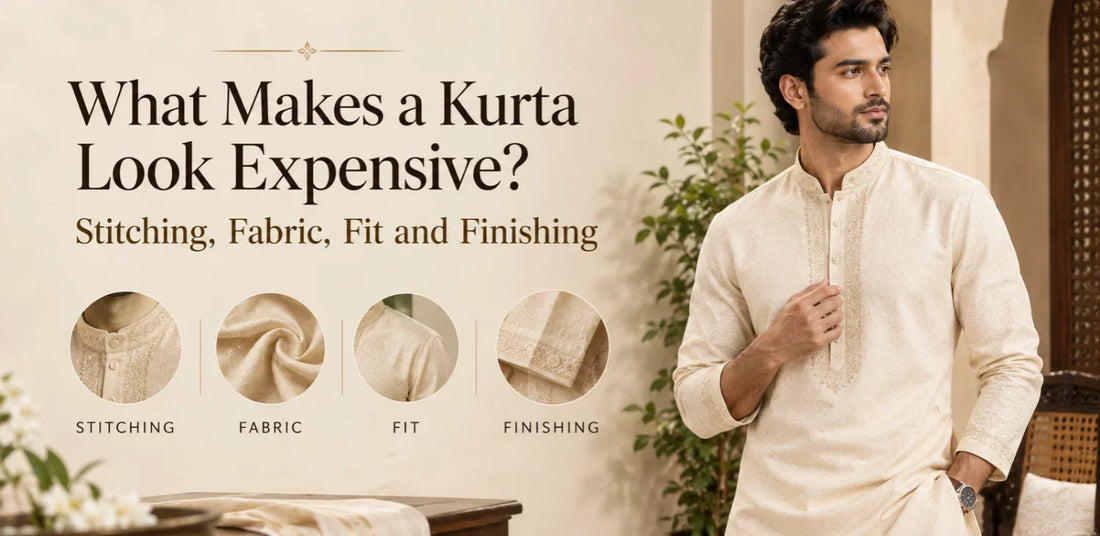 What Makes a Kurta Look Expensive? Stitching, Fabric, Fit and Finishing