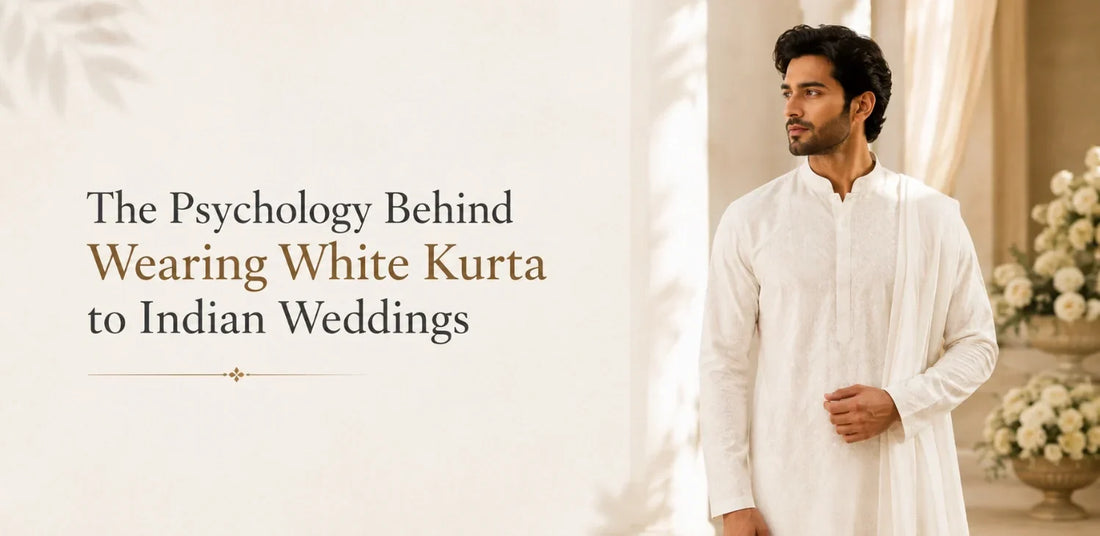 The Psychology Behind Wearing White Kurta to Indian Weddings