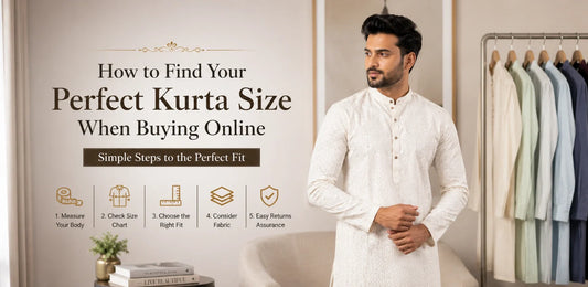 How to Find Your Perfect Kurta Size When Buying Online