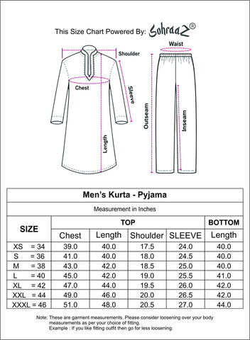 Armani Black – Black Armani Embroidered Kurta